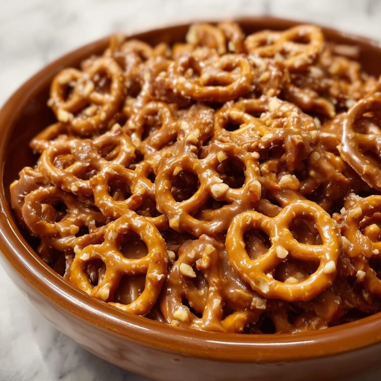 Butter Toffee Pretzels Recipe