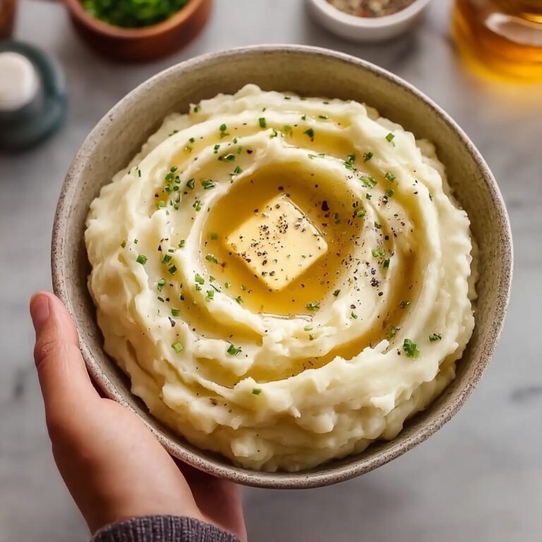 Easy Creamy Mashed Potatoes Recipe