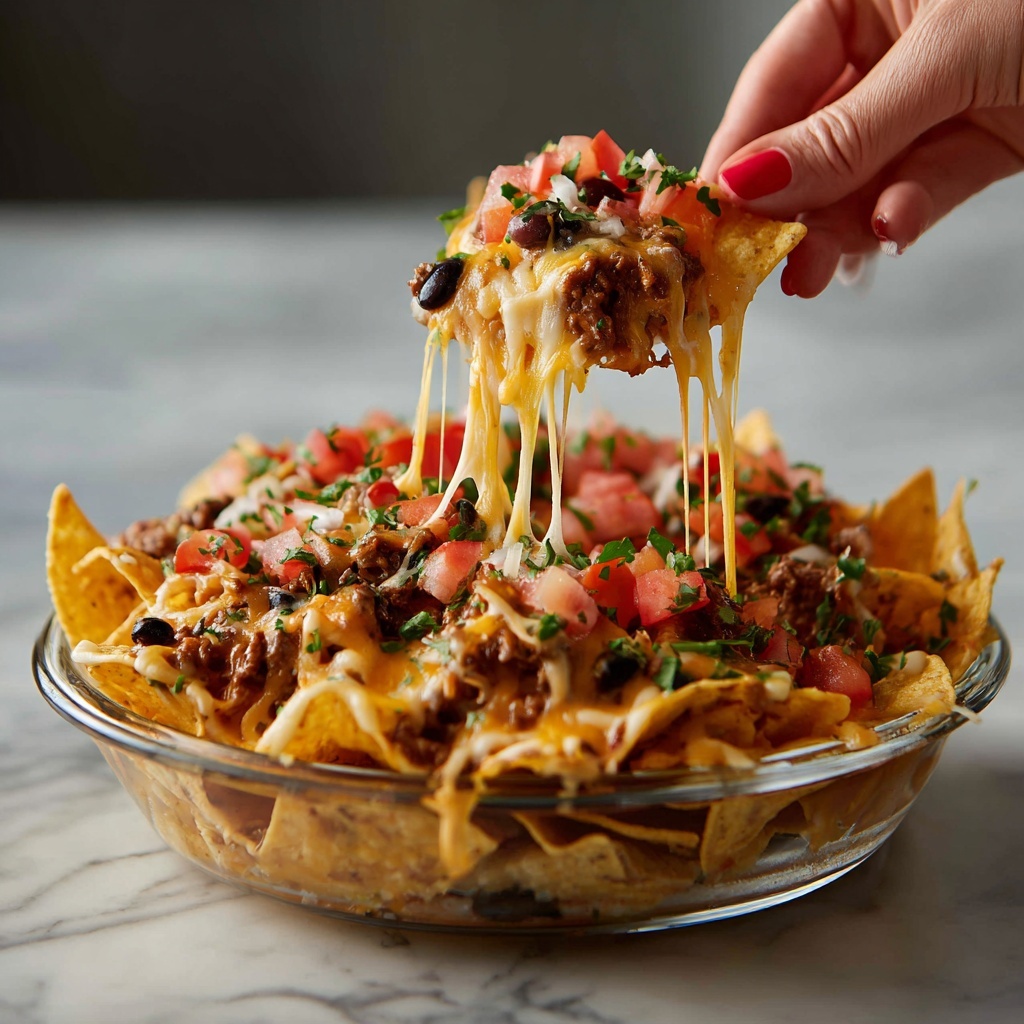 Smoky Chicken Nachos Recipe - Recipe Image