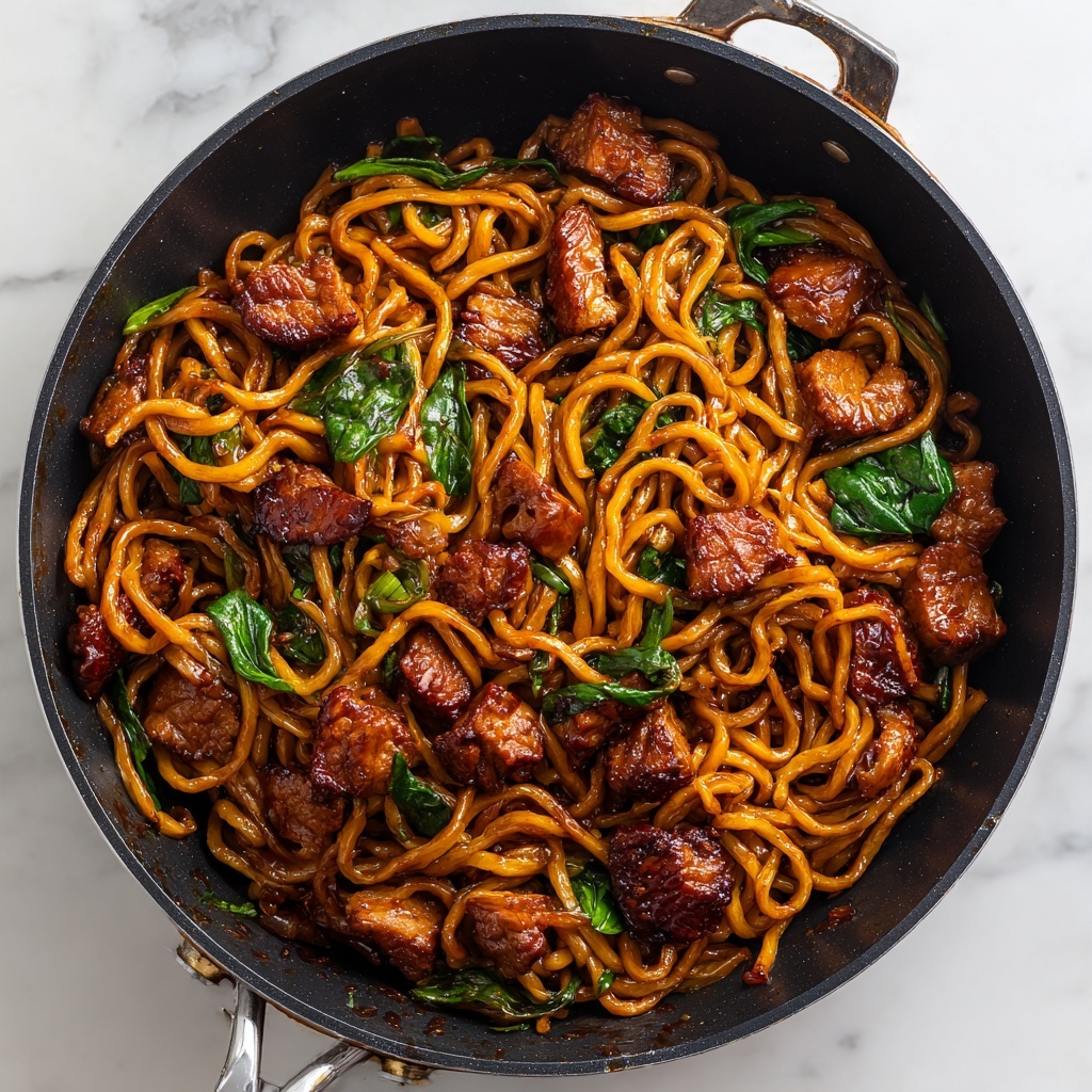 Three Cup Chicken Noodles Recipe - Recipe Image