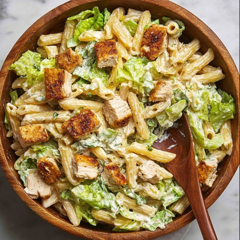 Chicken Caesar Pasta Salad: A Delicious Twist on a Classic Favorite Recipe