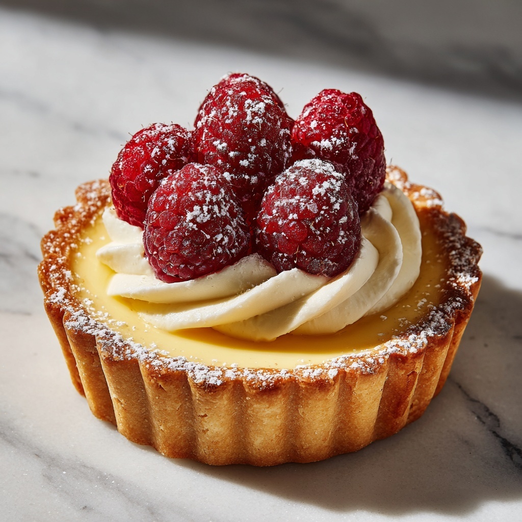 Decadent White Chocolate Mousse Tart Recipe - Recipe Image