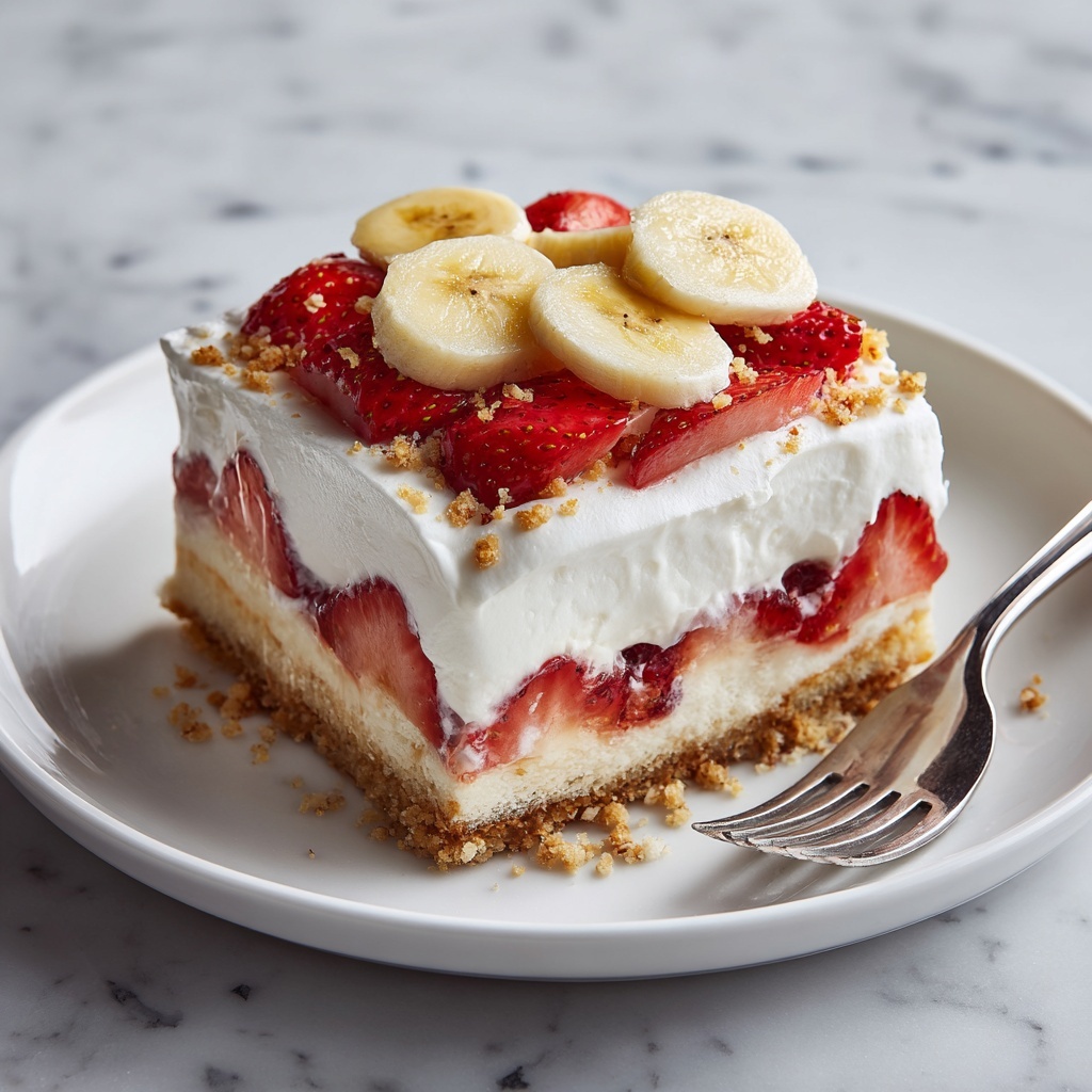 Strawberry Banana Cream Delight Recipe - Recipe Image