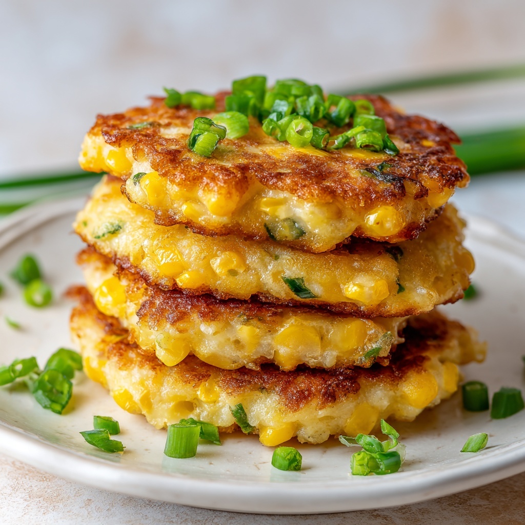 Cheesy Corn Fritters Recipe - Recipe Image