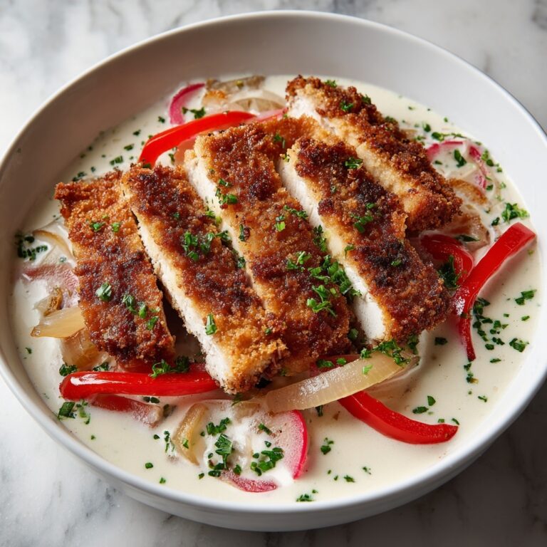 Turkish Chicken with Creamy White Sauce Recipe