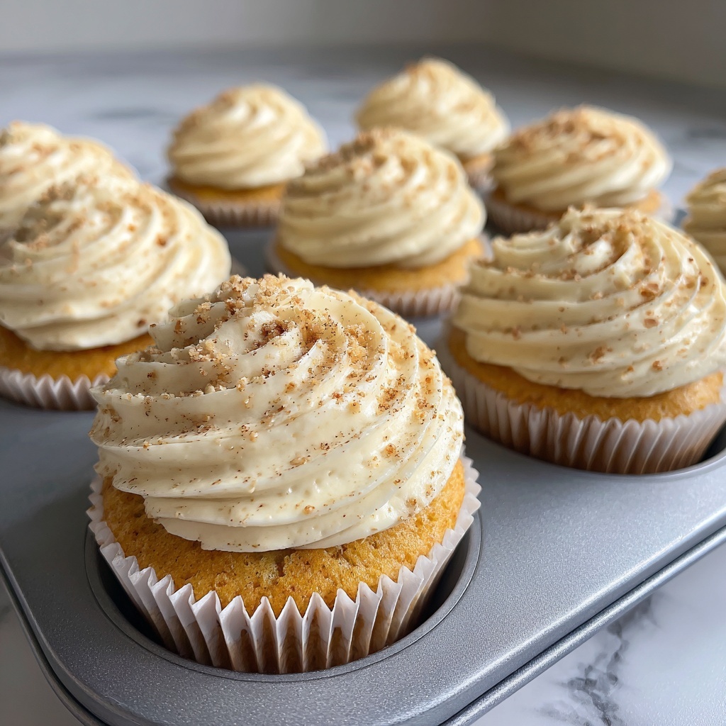 Cinnamon Roll Cupcakes Recipe - Recipe Image