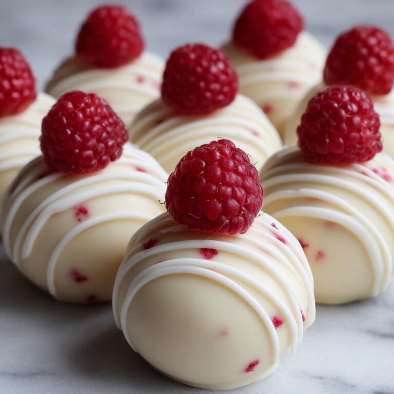 White Chocolate Raspberry Cheesecake Balls Recipe