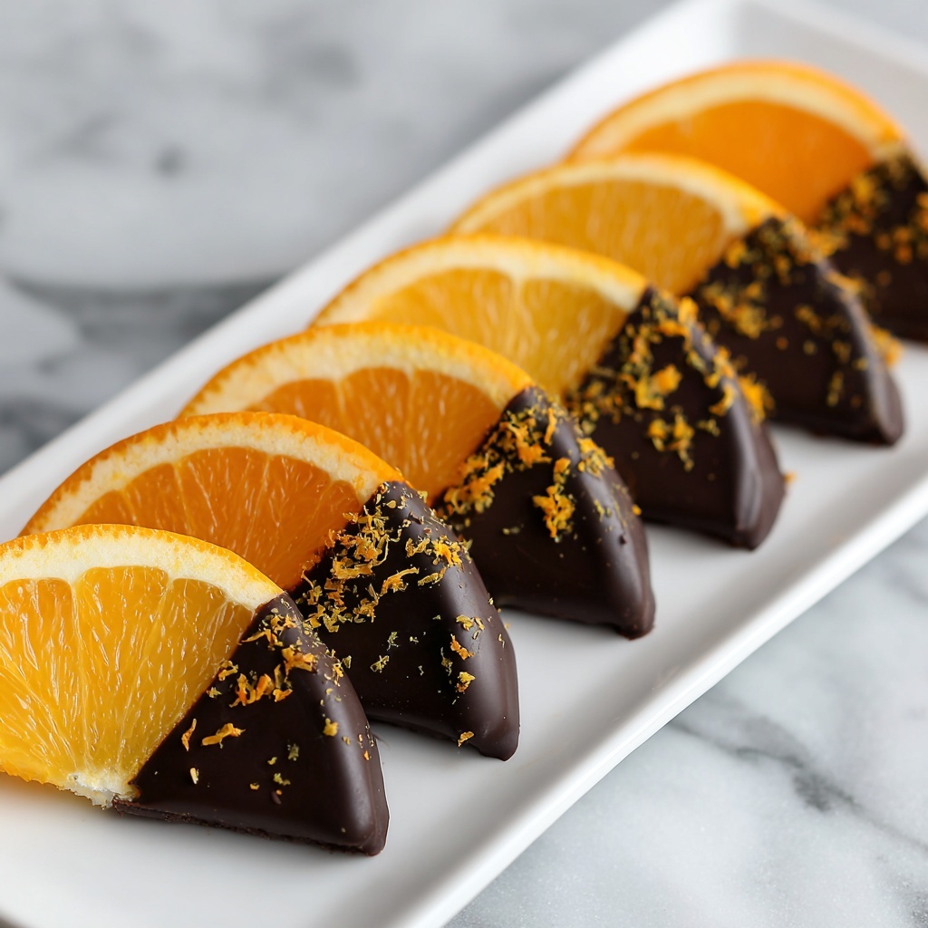 Chocolate-Covered Oranges Recipe - Recipe Image