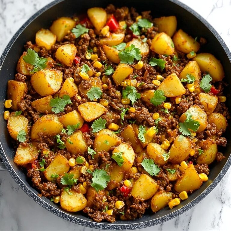 Best Mexican Ground Beef and Potato Skillet Recipe
