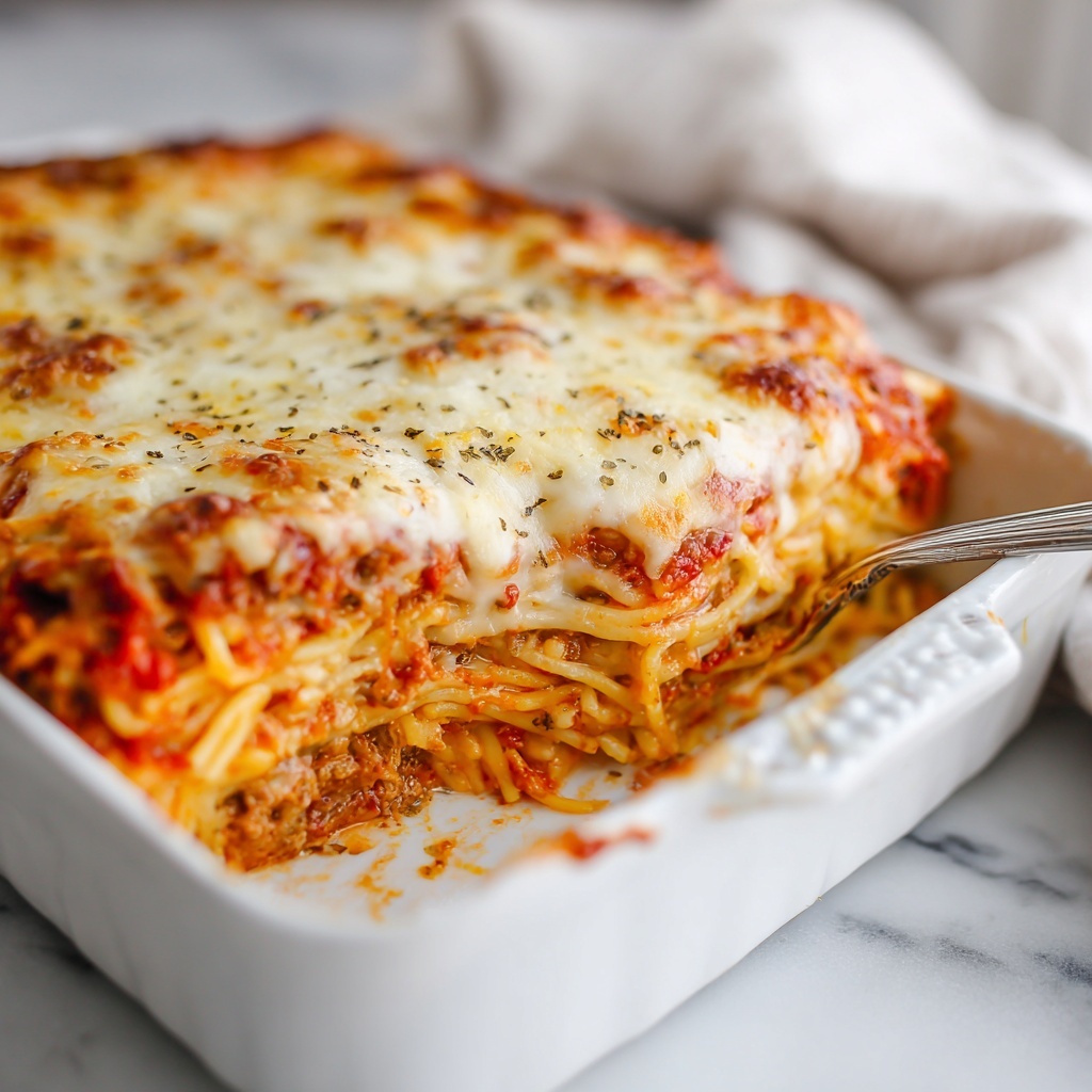 Baked Cream Cheese Spaghetti: 7 Reasons You'll Adore It Recipe - Recipe Image