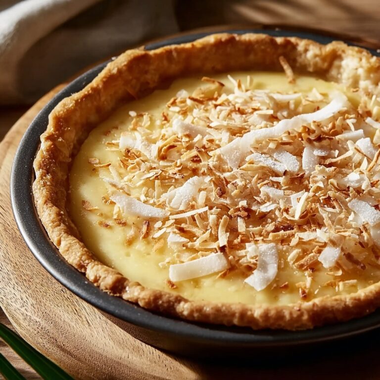 Classic Coconut Pie Recipe