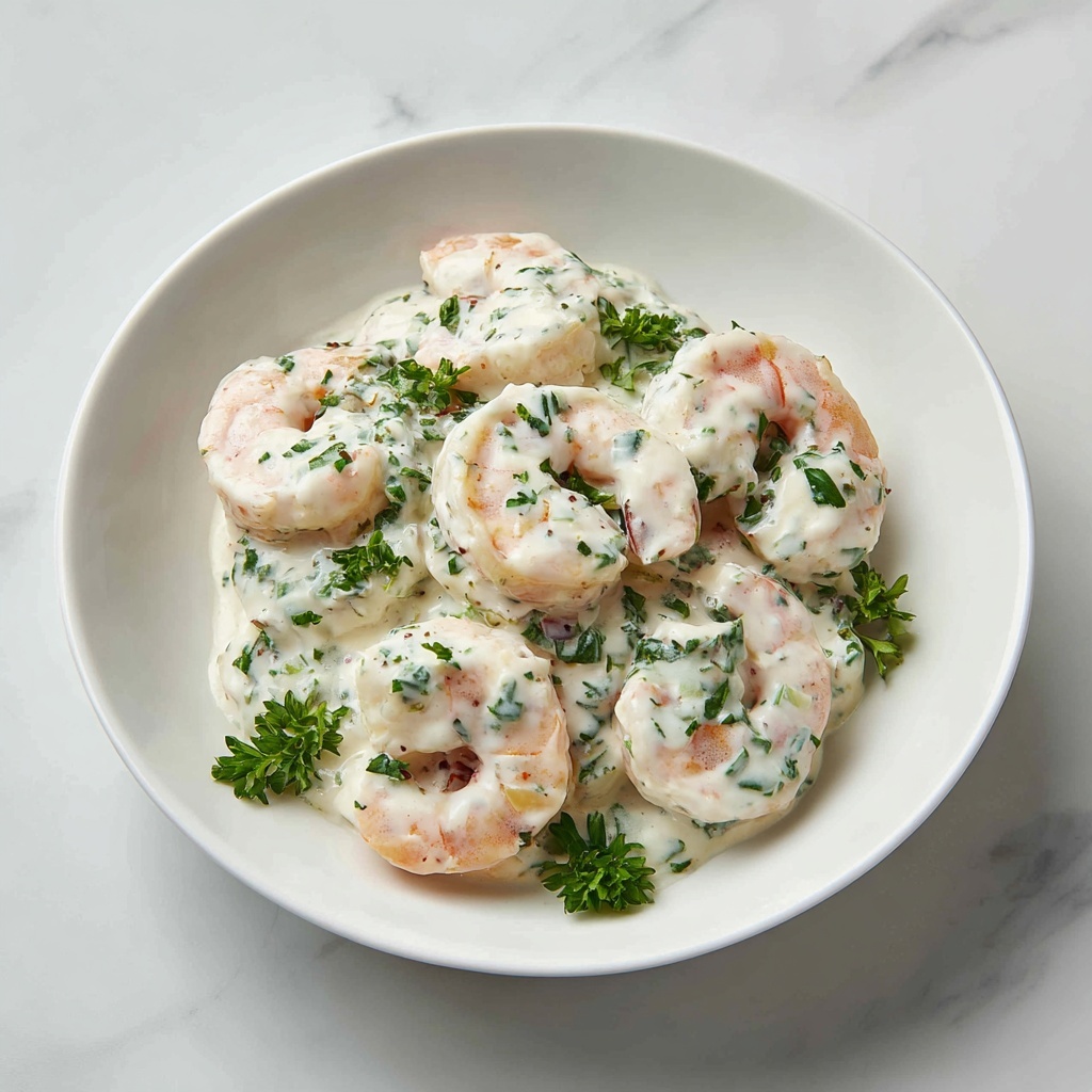 Creamy Garlic Parmesan Shrimp Recipe - Recipe Image