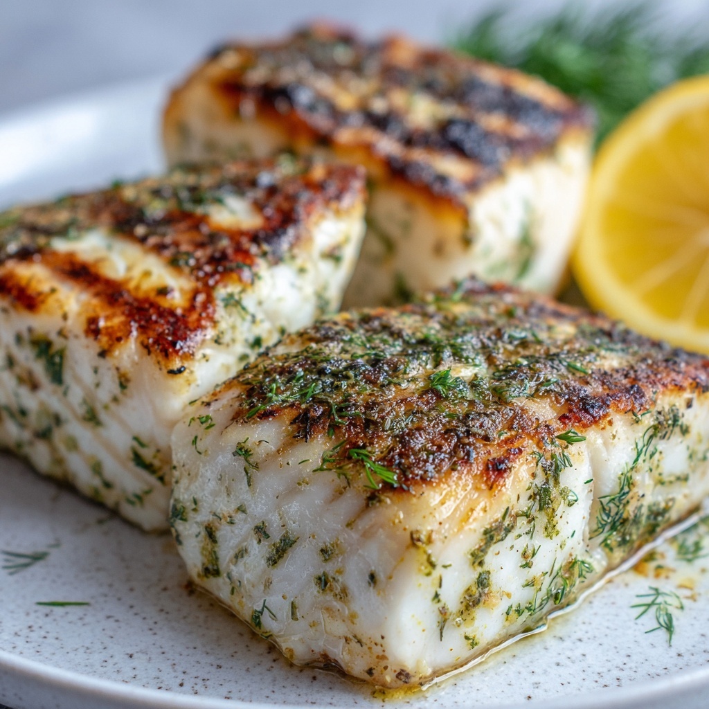 Easy Baked Fish with Herbs Recipe - Recipe Image