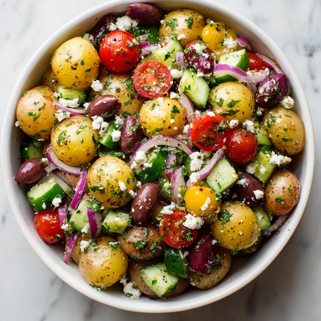 Greek Potato Salad: 5 Heavenly Tips for Ultimate Flavor Recipe - Recipe Image
