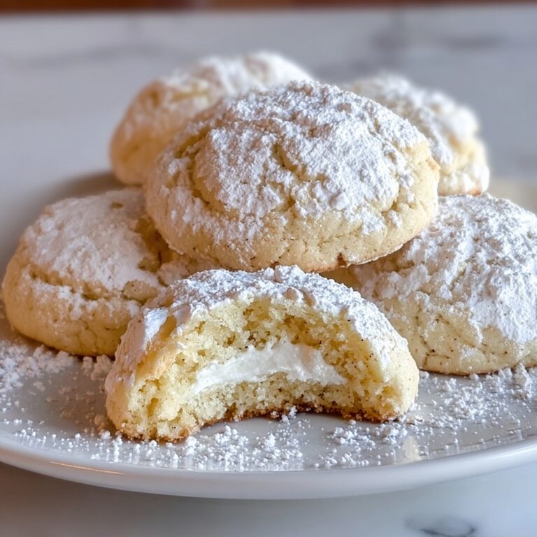 Lemon Cream Snowball Cookies That Brighten Your Day! Recipe