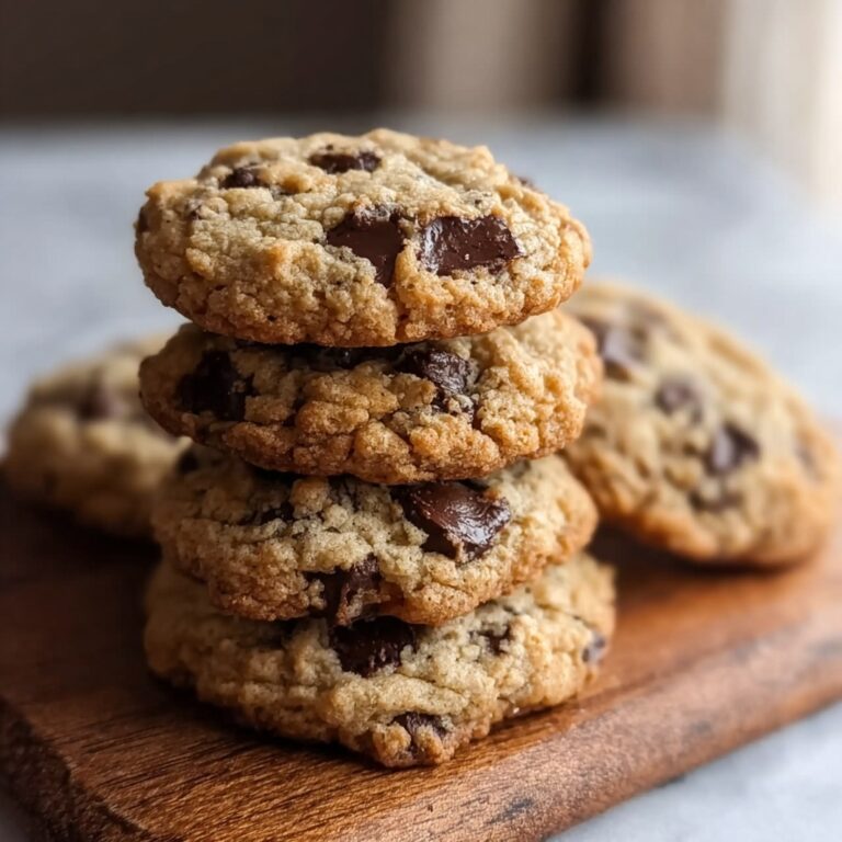 Salted Tahini Oatmeal Chocolate Chip Cookies Recipe