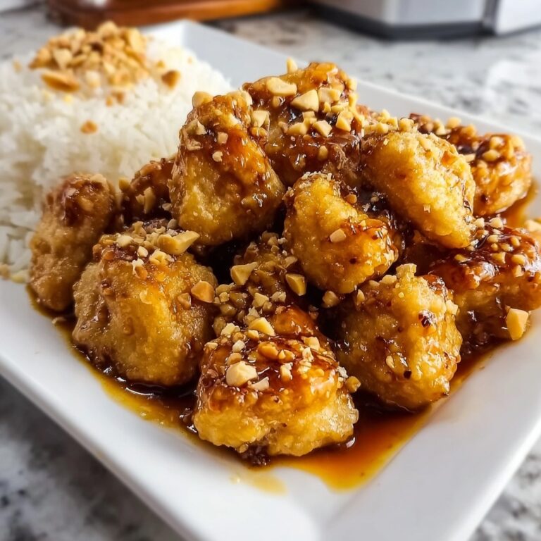 Honey Garlic Chicken Bites Recipe