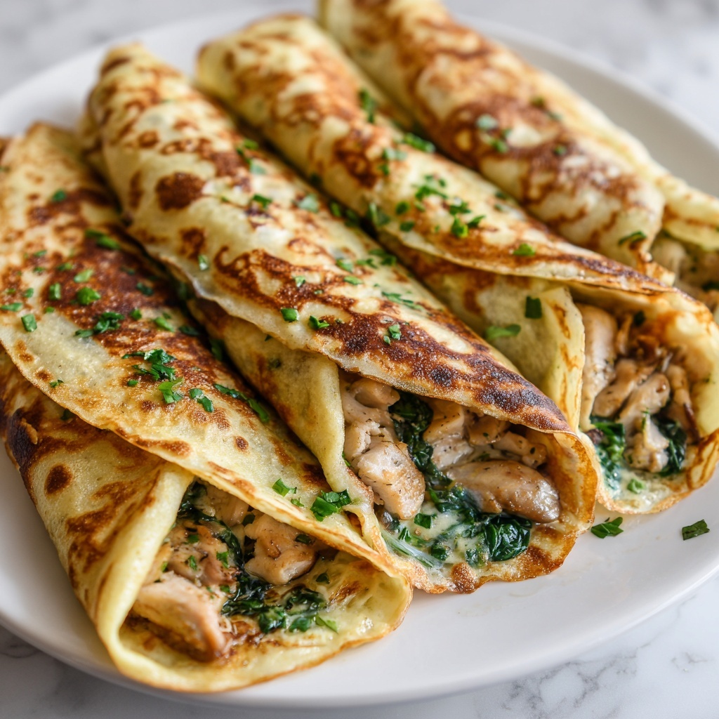 Cheesy Garlic Chicken Wraps Recipe - Recipe Image