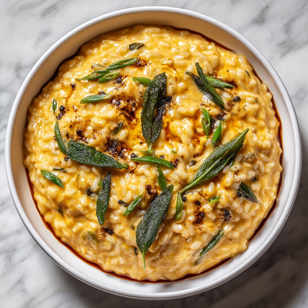 Pumpkin Sage Risotto Recipe - Recipe Image