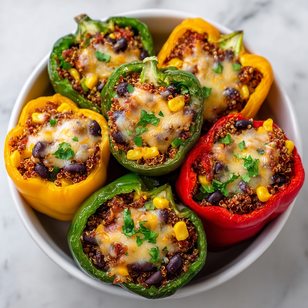 Autumn Harvest Stuffed Peppers Recipe - Recipe Image