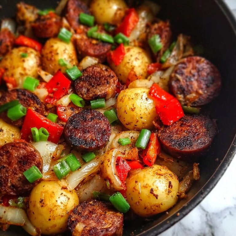 Smoked Sausage and Potatoes Skillet Recipe