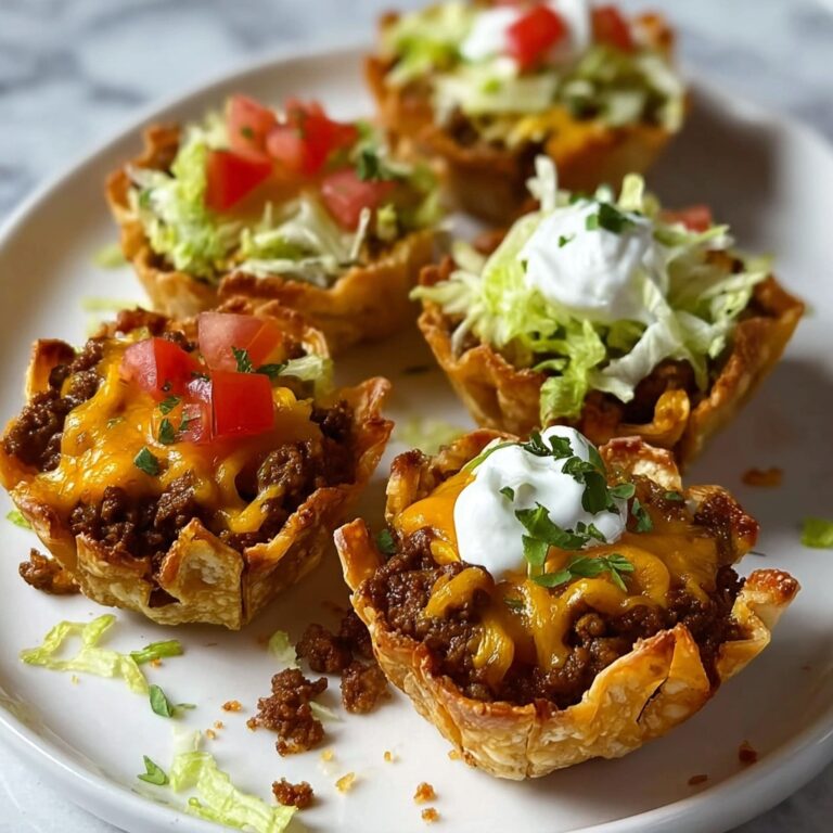 Mini Taco Cups: 5 Irresistible Bites for Taco Lovers Recipe