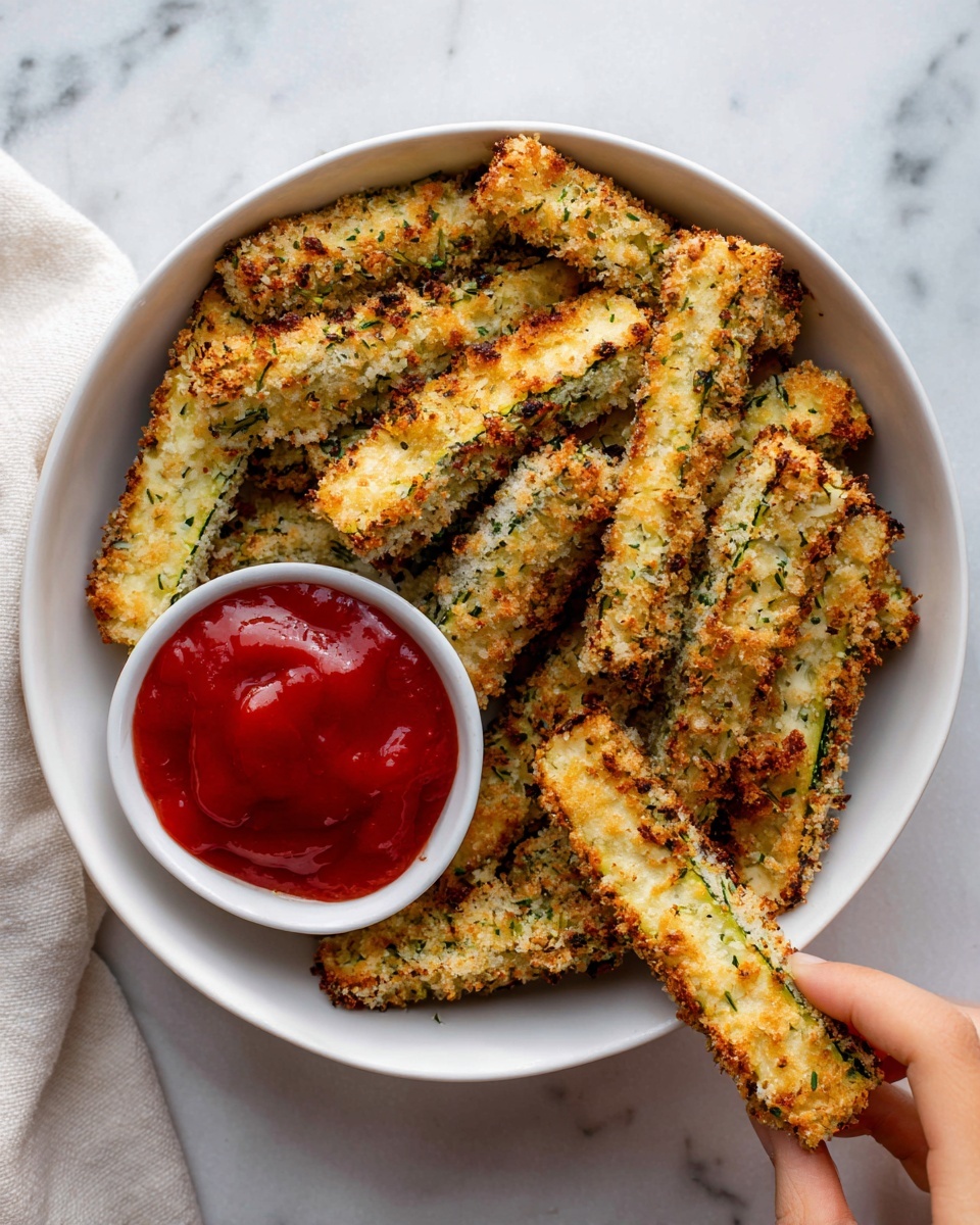 Air Fryer Zucchini Fries Recipe - Recipe Image