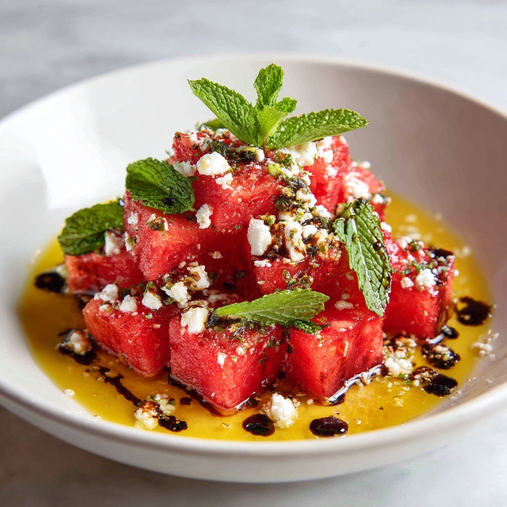 Feta Watermelon Salad Recipe - Recipe Image