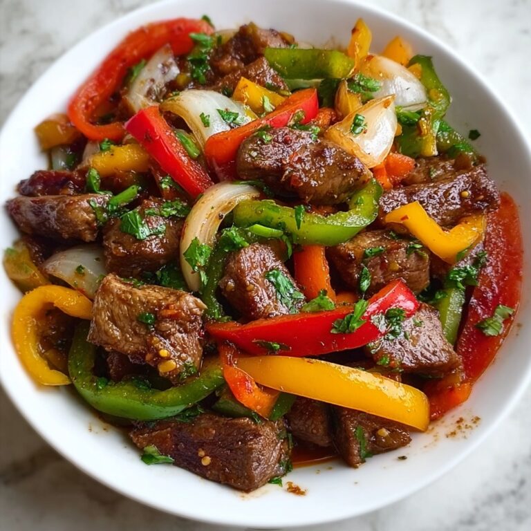 Chinese Pepper Steak with Onions Recipe