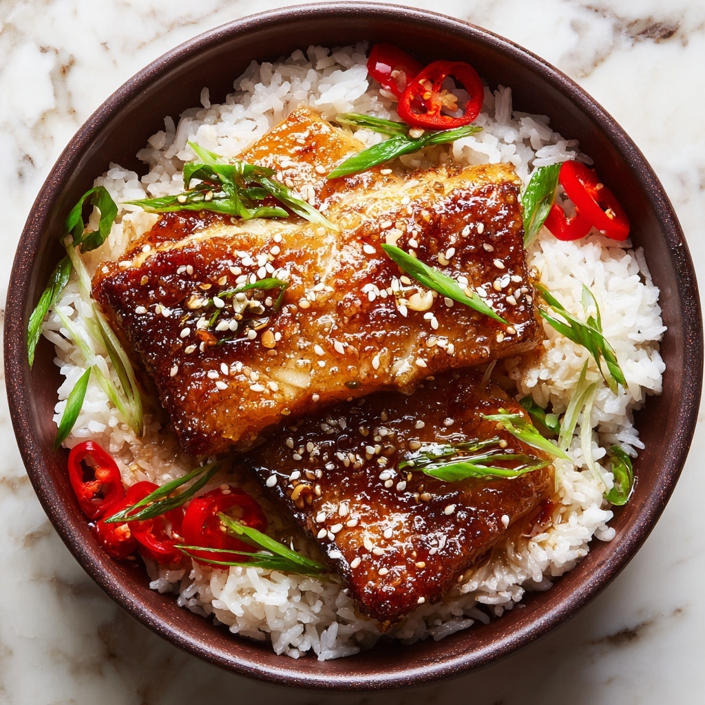 Sweet Soy Glazed Basa Fillet Recipe - Recipe Image