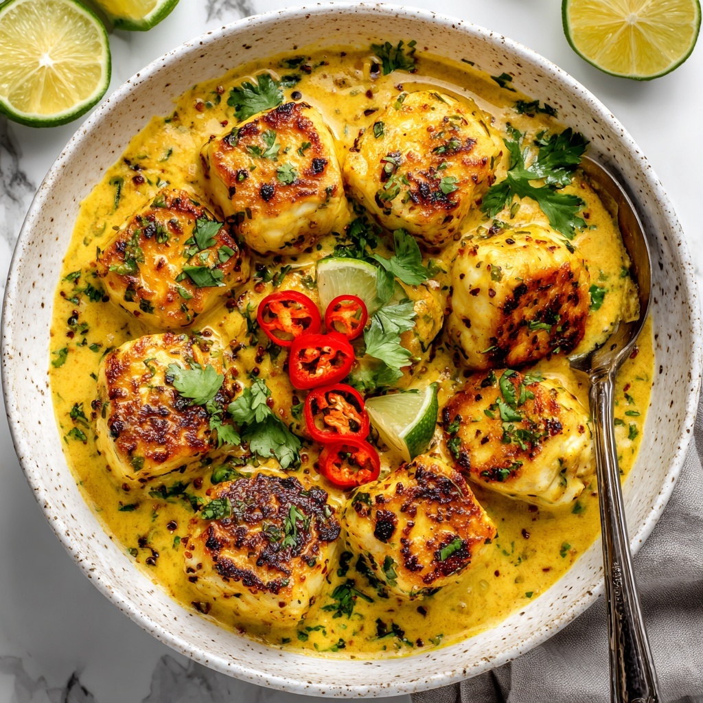 Crispy Lemongrass Tofu in Creamy Coconut Curry Recipe - Recipe Image