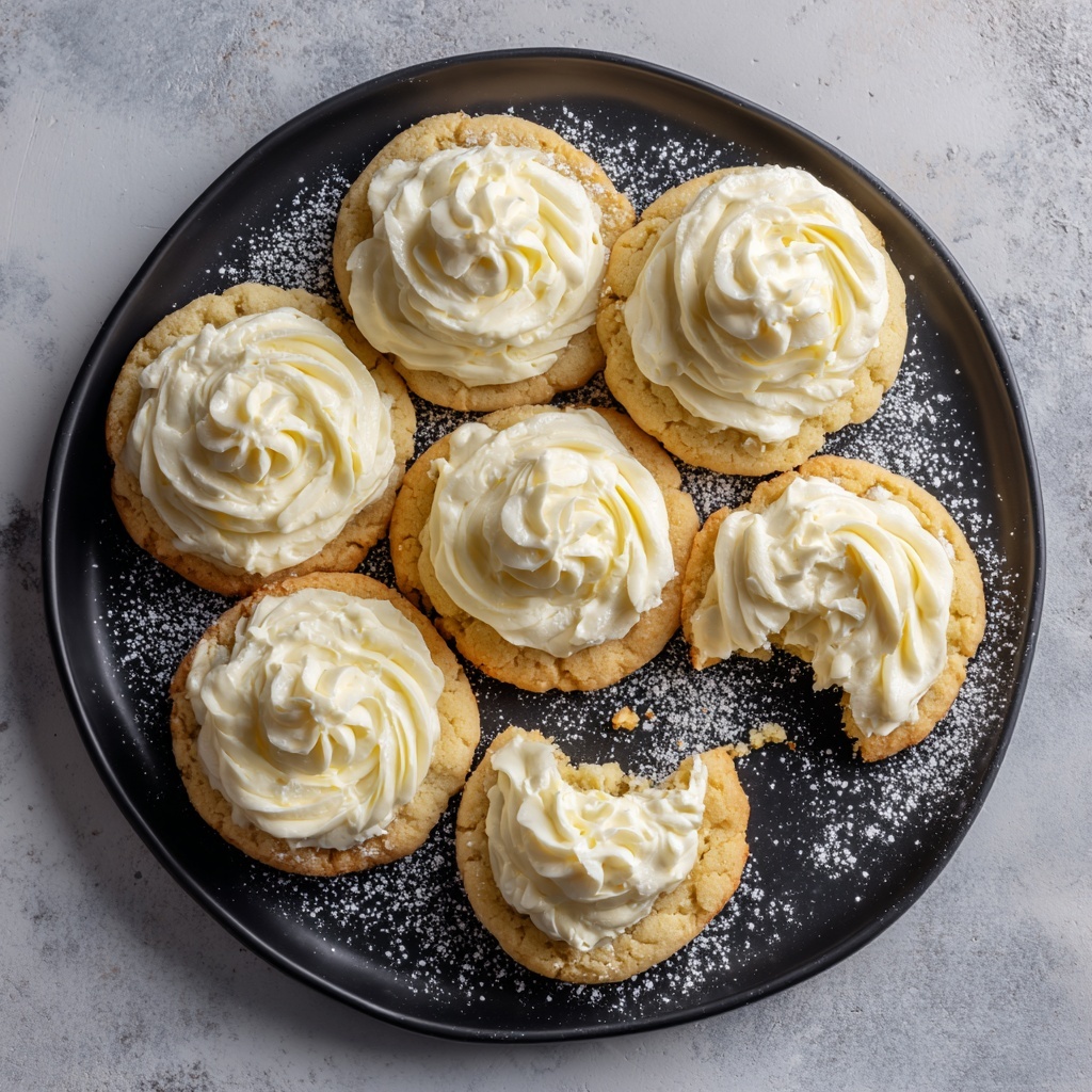 Sweet Cornbread Cookies with Honey Butter Frosting Recipe - Recipe Image