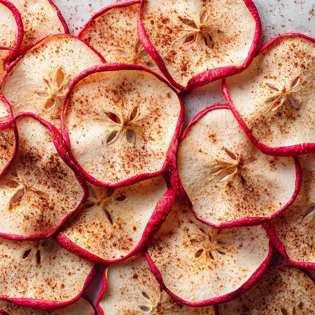 Crispy Cinnamon Apple Chips: A Sweet Snack You'll Love Recipe - Recipe Image