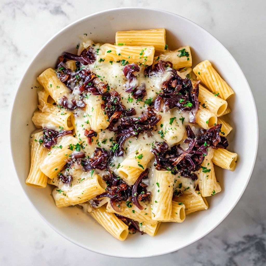 French Onion Pasta Casserole Recipe - Recipe Image
