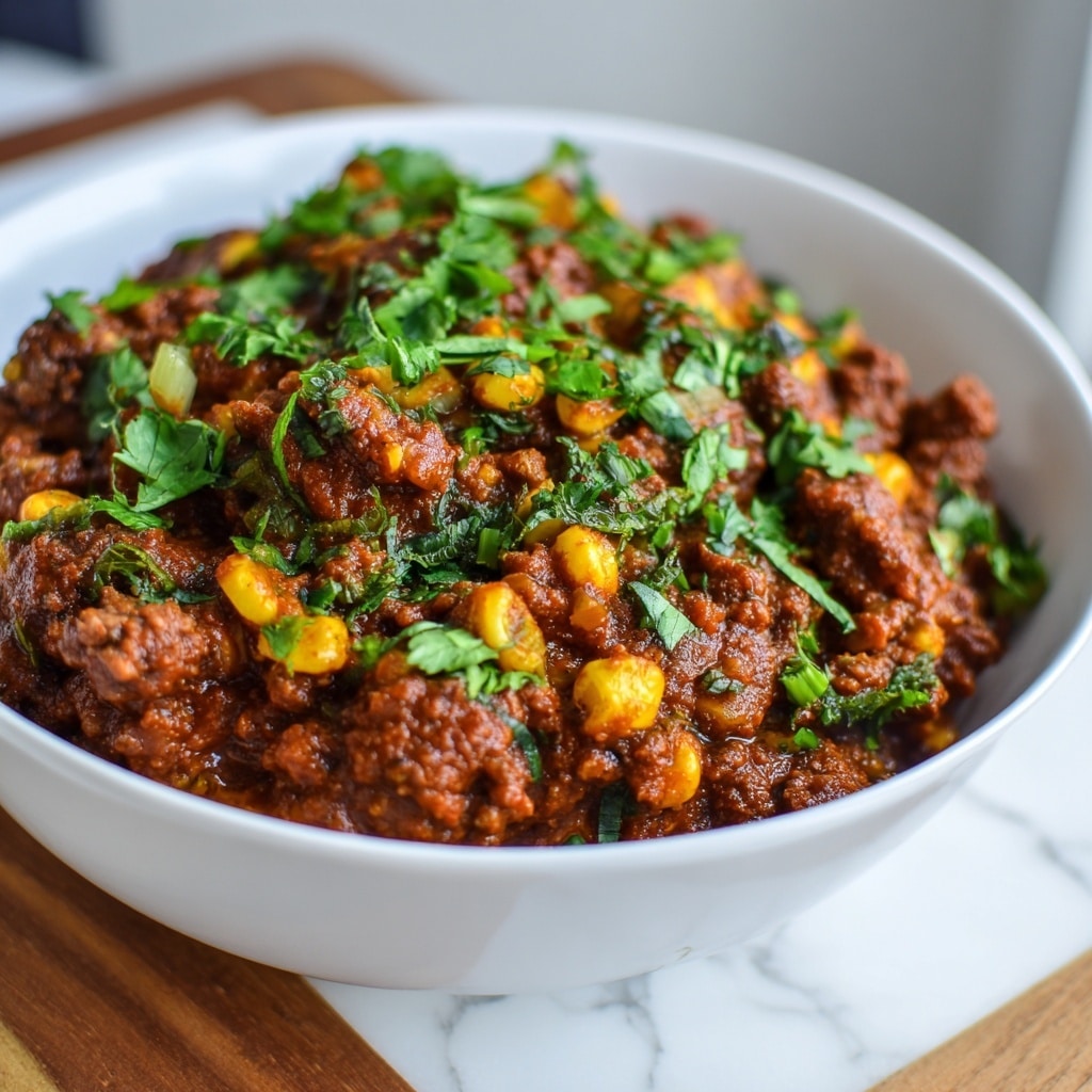 Ground Beef Enchilada Soup Recipe - Recipe Image