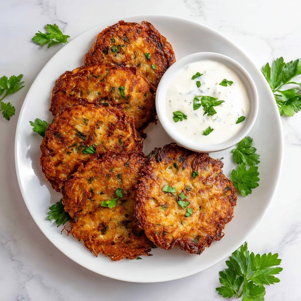 Crispy Israeli-Style Fish Cakes with Tahini Dipping Sauce Recipe - Recipe Image