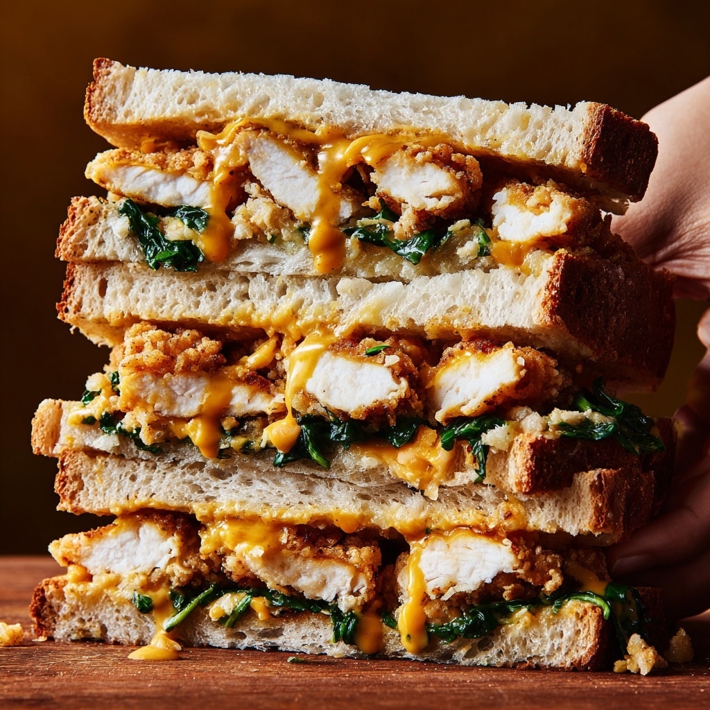 Crunchy Chicken Romesco Sandwich Recipe - Recipe Image