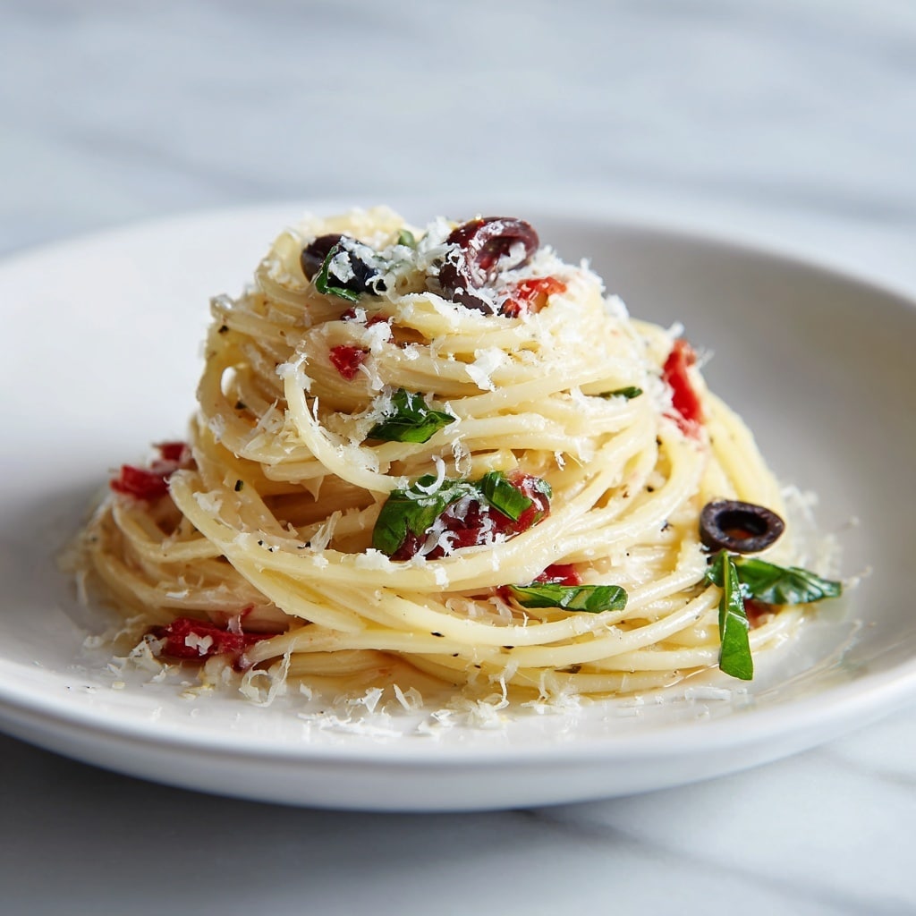 Spaghetti alla Nerano with Crispy Zucchini Recipe - Recipe Image