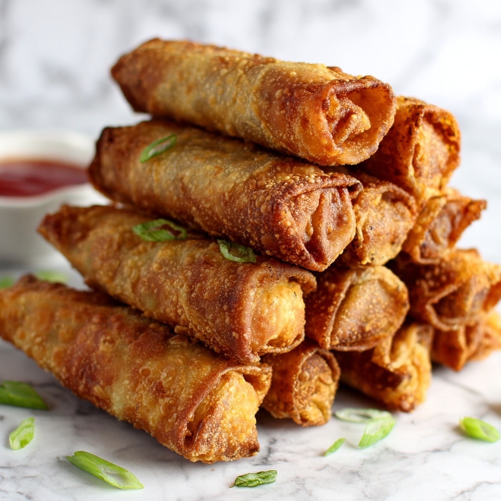 Perfectly Crispy Spring Rolls Recipe - Recipe Image
