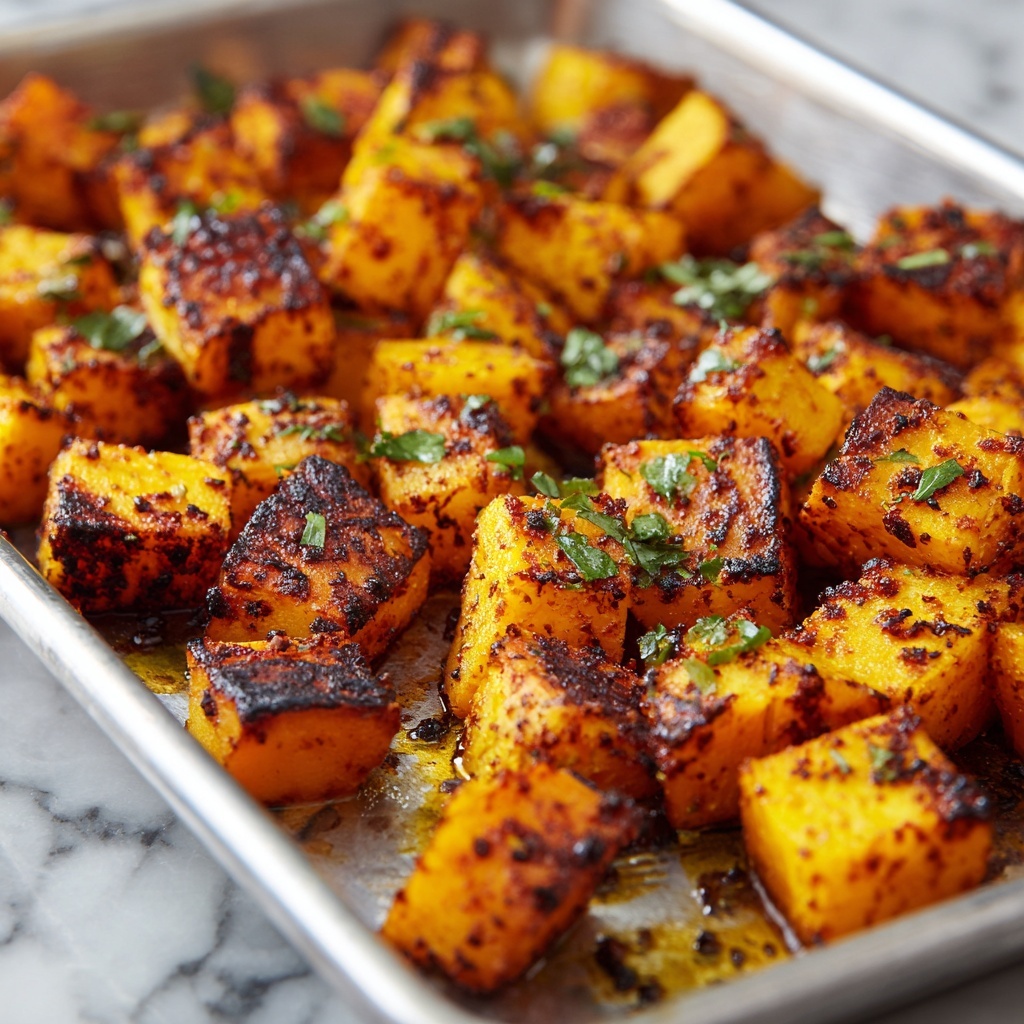 The Best Roasted Spiced Butternut Squash Recipe - Recipe Image