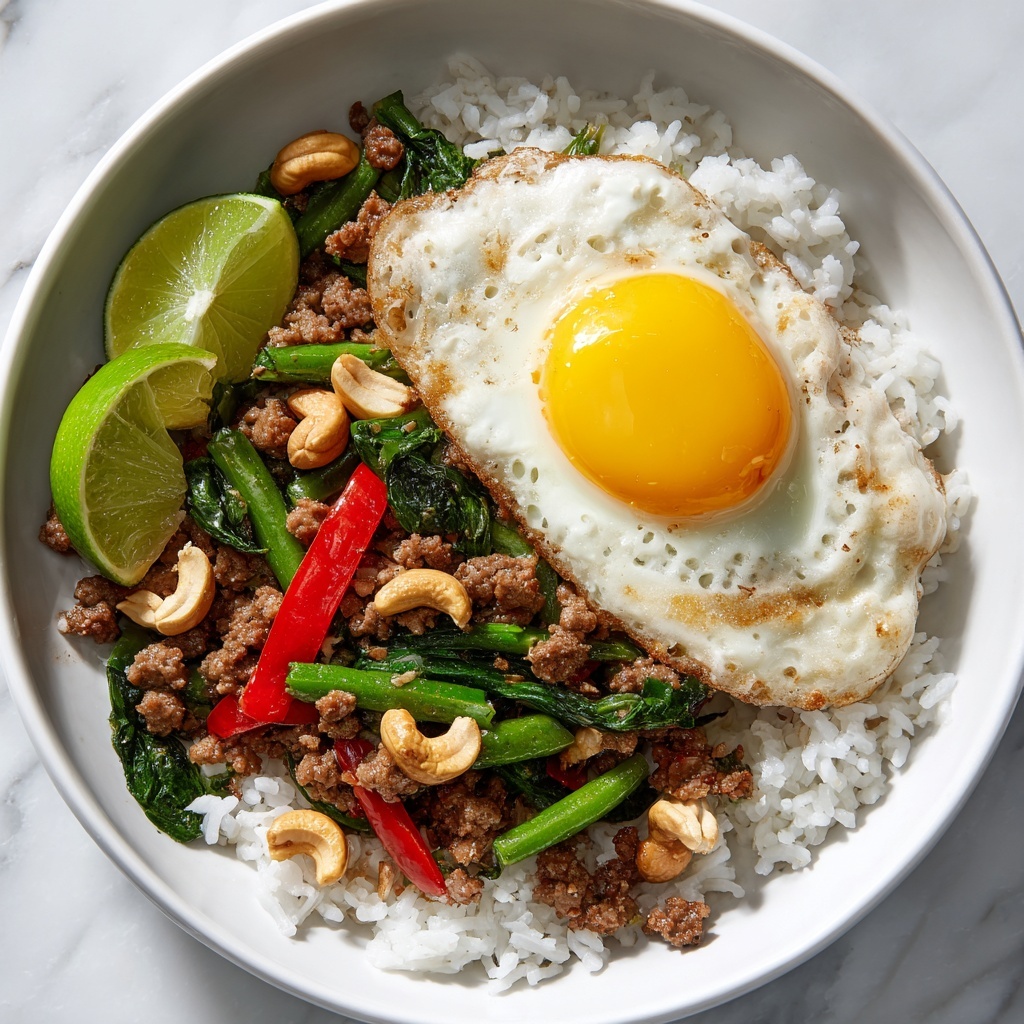 Thai Basil Cashew Chicken Recipe - Recipe Image