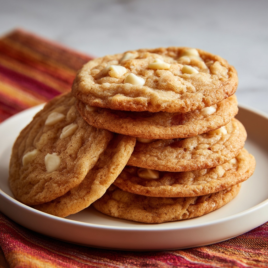 Pumpkin White Chocolate Chip Cookies Recipe - Recipe Image