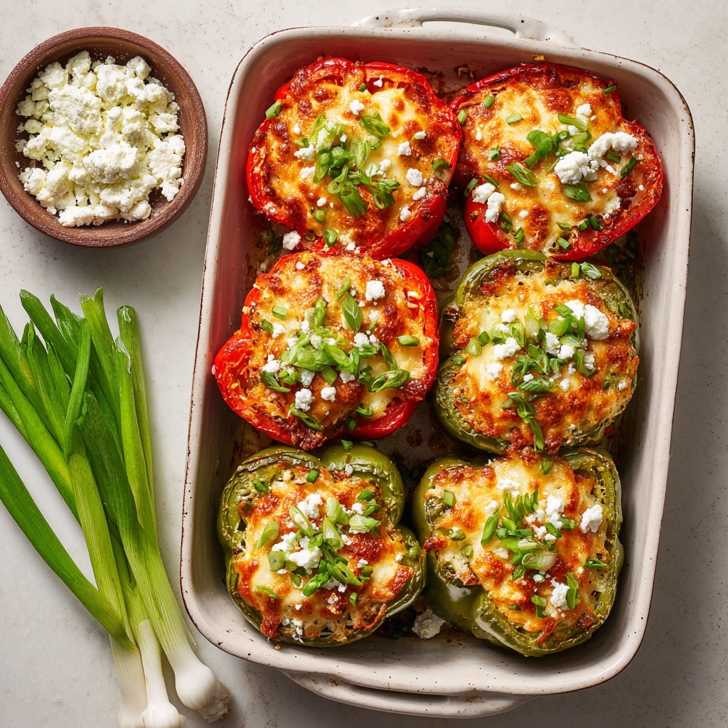 Buffalo Chicken Stuffed Peppers Recipe - Recipe Image