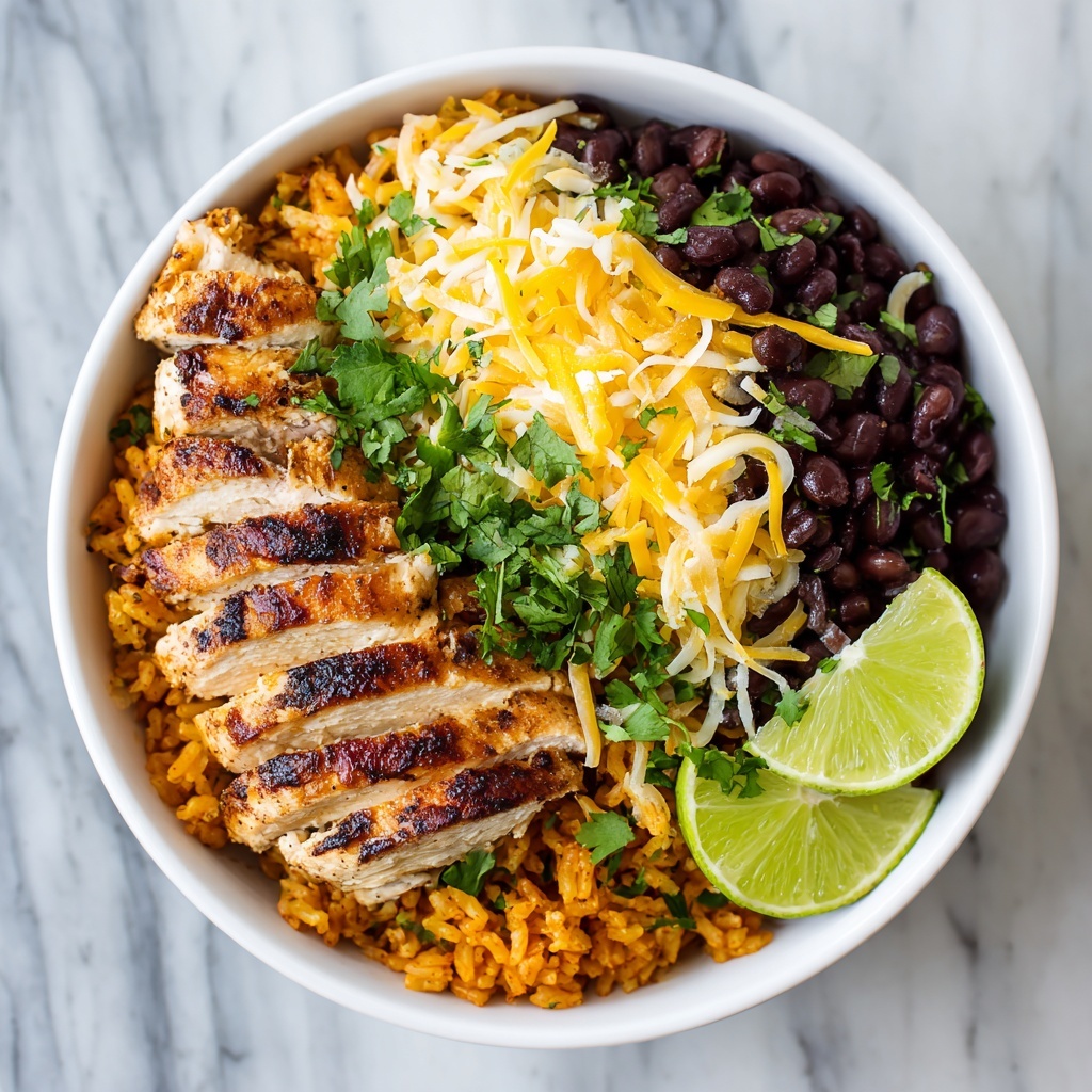 Instant Pot Weeknight Chicken and Rice Burrito Bowls Recipe - Recipe Image