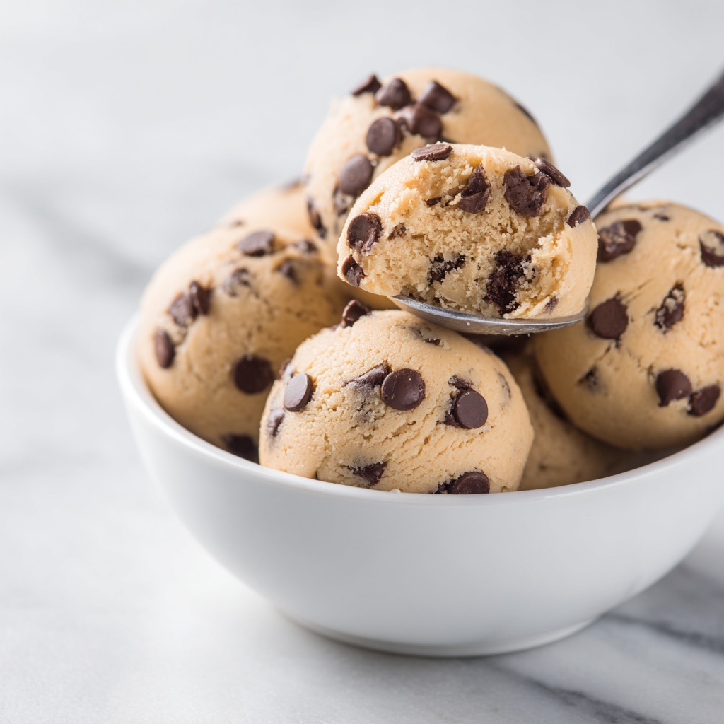 Three Ingredient Cookie Dough for One Recipe - Recipe Image