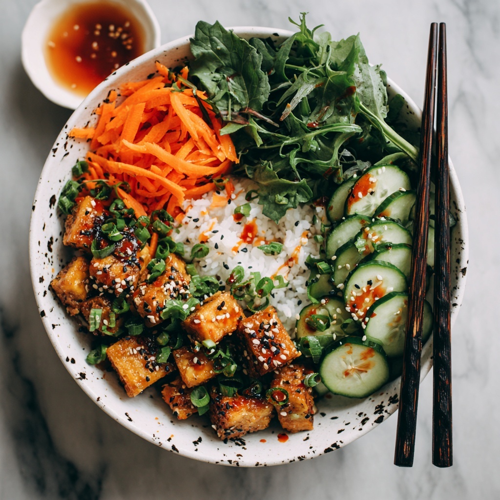 Gochujang Korean Tofu: A Flavorful Vegan Delight Recipe - Recipe Image