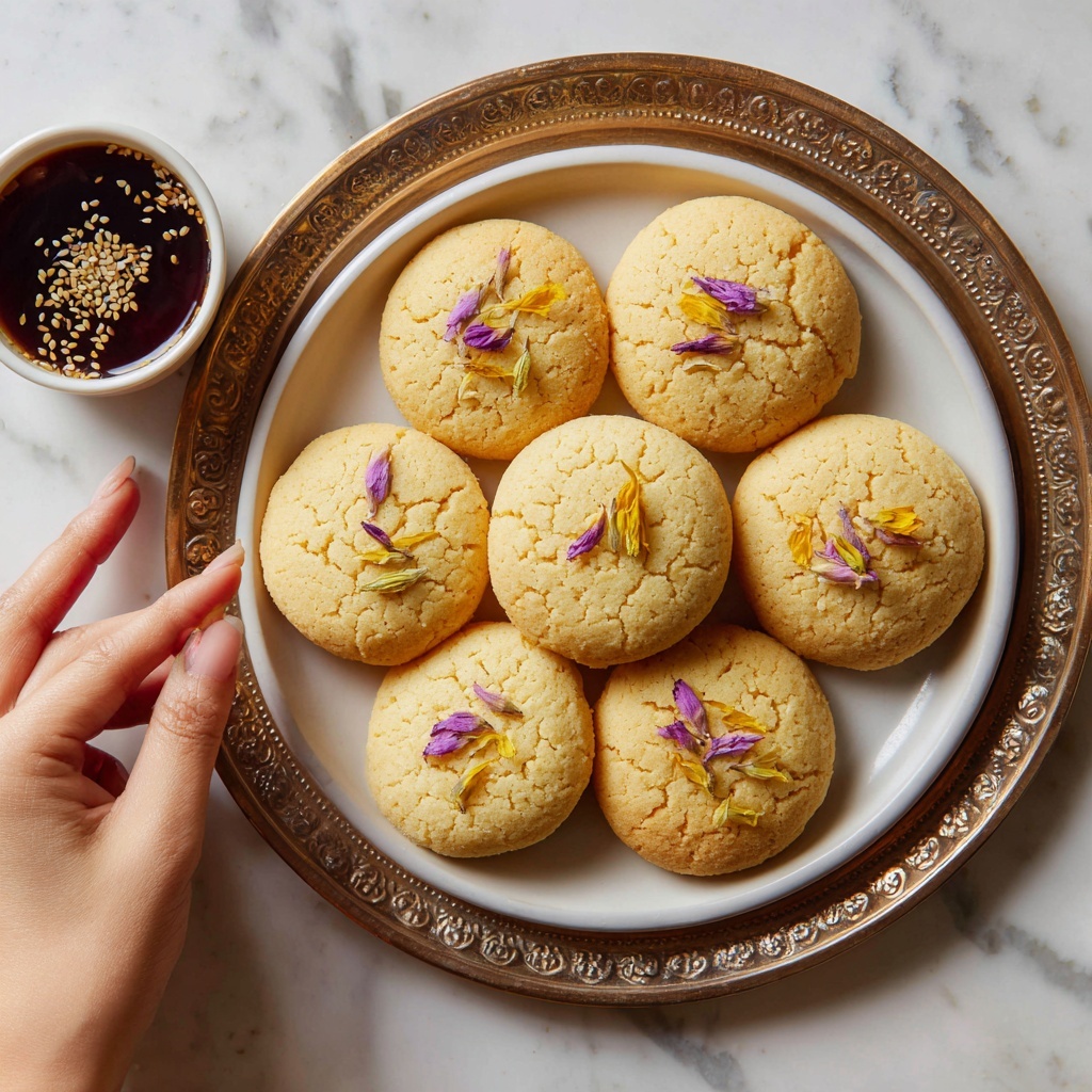 Nankhatai (Indian Cardamom Cookies) Recipe - Recipe Image