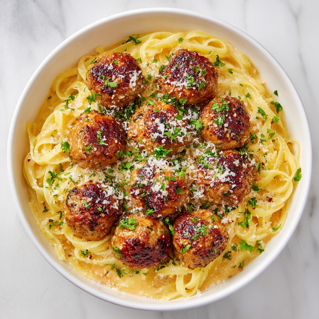 Garlic Butter Chicken Bites with Creamy Parmesan Pasta Recipe - Recipe Image