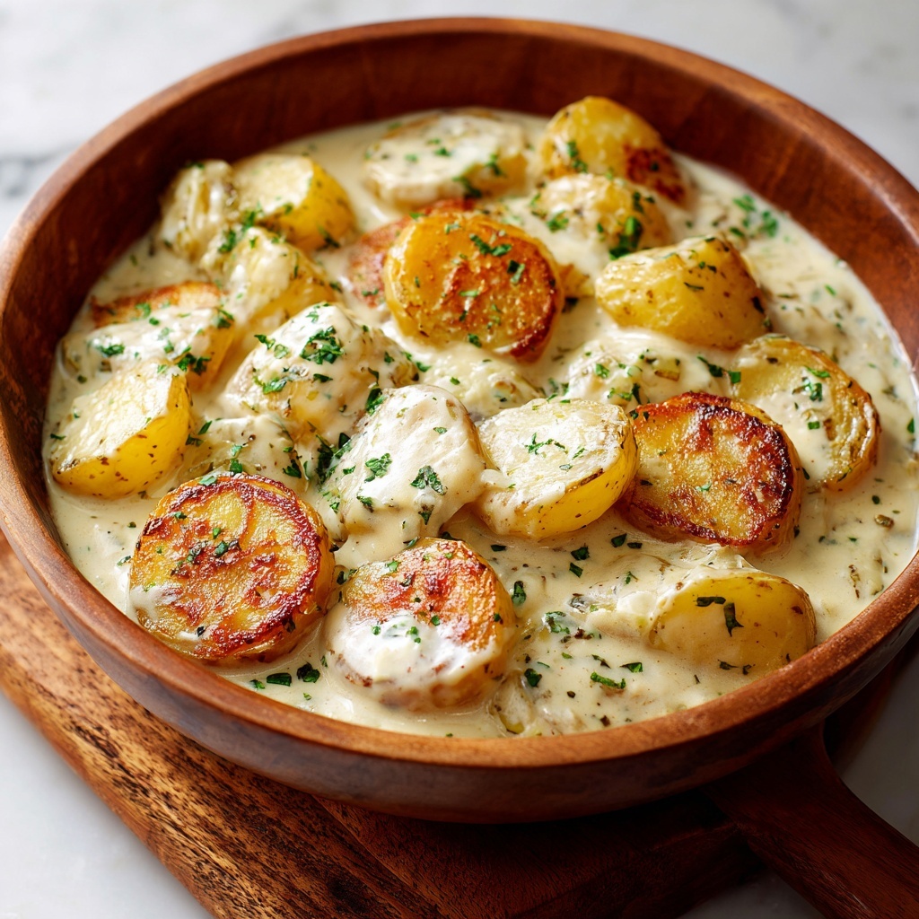 Crispy Smashed Potato Salad Recipe - Recipe Image