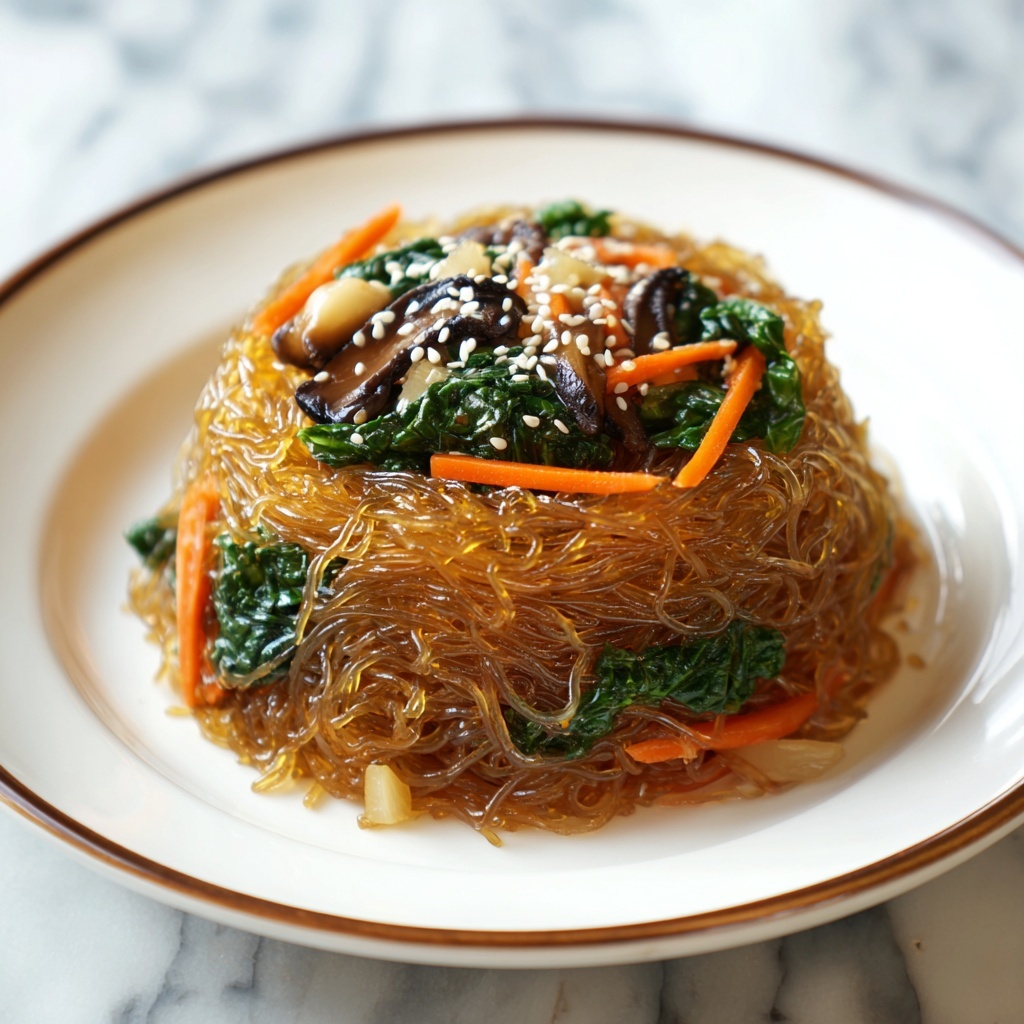 Korean Sweet Potato Glass Noodle Stir-Fry Recipe - Recipe Image